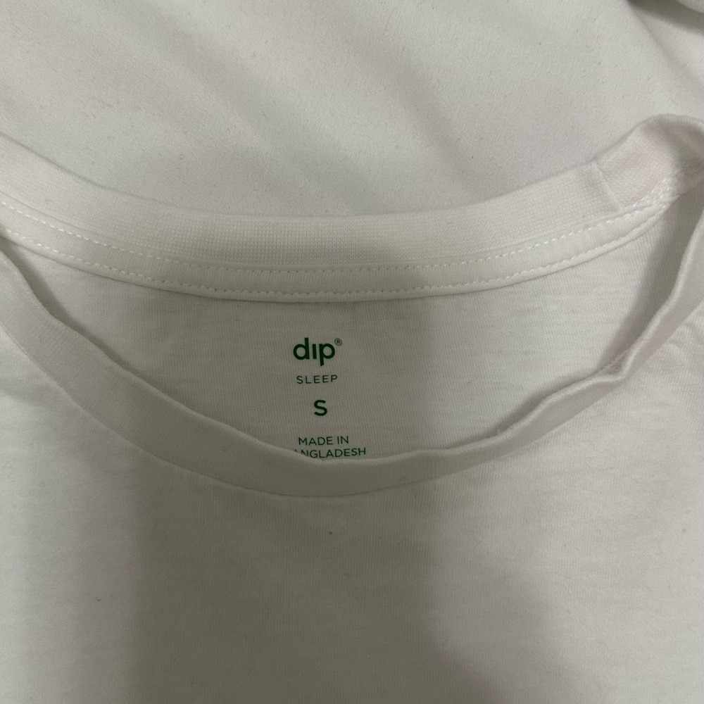 Dip White Sleep T-Shirt